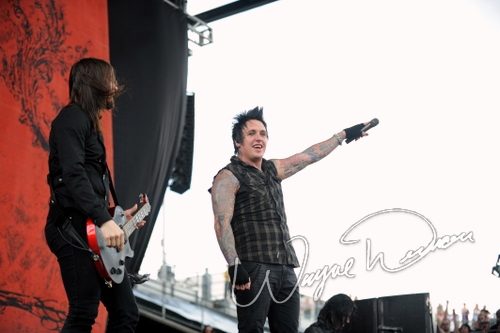 Papa Roach at Columbus Crew Stadium Columbus, OH on May 22, 2010 &mdash; concert photo by Wayne Dennon