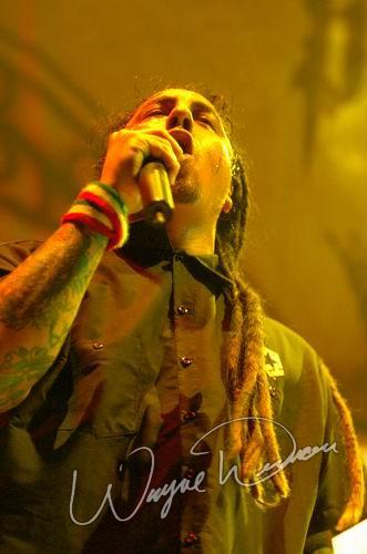 P.O.D. at Rupp Arena Lexington, KY on March 1, 2004 &mdash; concert photo by Wayne Dennon