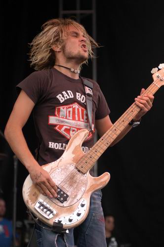 Powerman 5000 at X-Fest Dayton, OH on September 14, 2003 &mdash; concert photo by Wayne Dennon