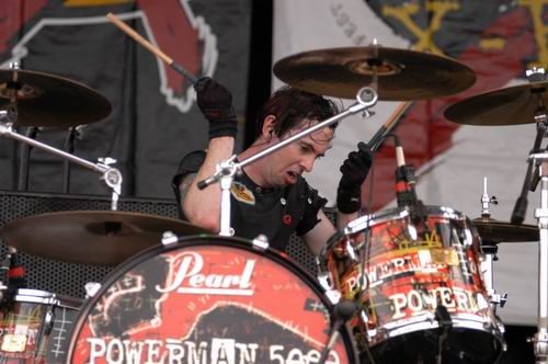 Powerman 5000 at X-Fest Dayton, OH on September 14, 2003 &mdash; concert photo by Wayne Dennon