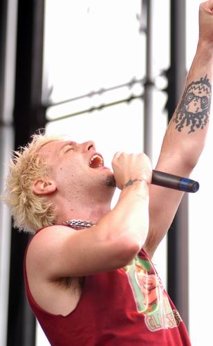 Powerman 5000 at X-Fest Dayton, OH on September 14, 2003 &mdash; concert photo by Wayne Dennon