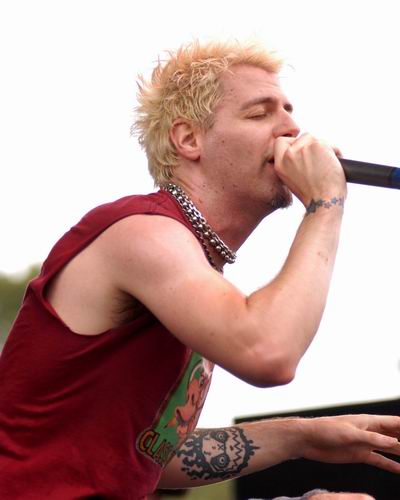 Powerman 5000 at X-Fest Dayton, OH on September 14, 2003 &mdash; concert photo by Wayne Dennon