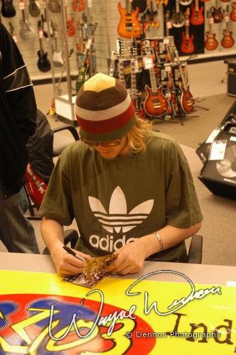 Puddle Of Mudd at Pepsi Coliseum Indianapolis, IN on December 8, 2003 &mdash; concert photo by Wayne Dennon