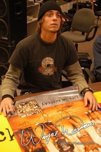 Puddle Of Mudd at Pepsi Coliseum Indianapolis, IN on December 8, 2003 &mdash; concert photo by Wayne Dennon
