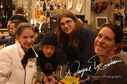 Puddle Of Mudd at Pepsi Coliseum Indianapolis, IN on December 8, 2003 &mdash; concert photo by Wayne Dennon