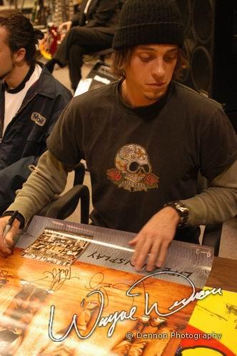 Puddle Of Mudd at Pepsi Coliseum Indianapolis, IN on December 8, 2003 &mdash; concert photo by Wayne Dennon