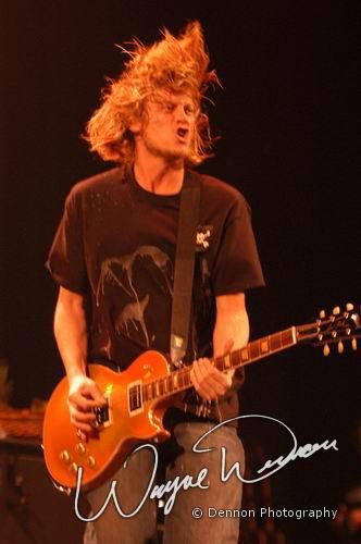 Puddle Of Mudd at Pepsi Coliseum Indianapolis, IN on December 8, 2003 &mdash; concert photo by Wayne Dennon