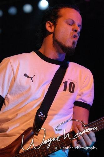 Puddle Of Mudd at Pepsi Coliseum Indianapolis, IN on December 8, 2003 &mdash; concert photo by Wayne Dennon