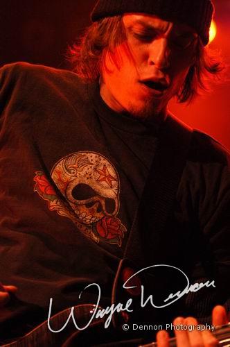 Puddle Of Mudd at Pepsi Coliseum Indianapolis, IN on December 8, 2003 &mdash; concert photo by Wayne Dennon