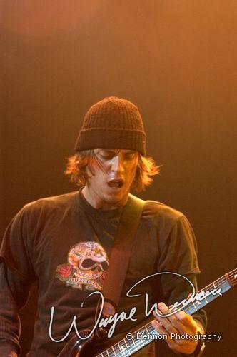 Puddle Of Mudd at Pepsi Coliseum Indianapolis, IN on December 8, 2003 &mdash; concert photo by Wayne Dennon