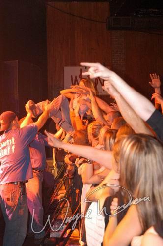 Puddle Of Mudd at Bogart's Cincinnati, OH on February 23, 2004 &mdash; concert photo by Wayne Dennon