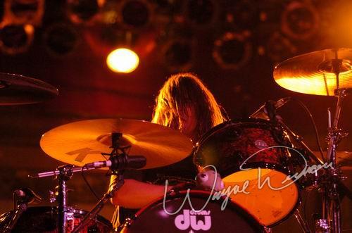 Puddle Of Mudd at Jillian's Louisville, KY on April 29, 2004 &mdash; concert photo by Wayne Dennon