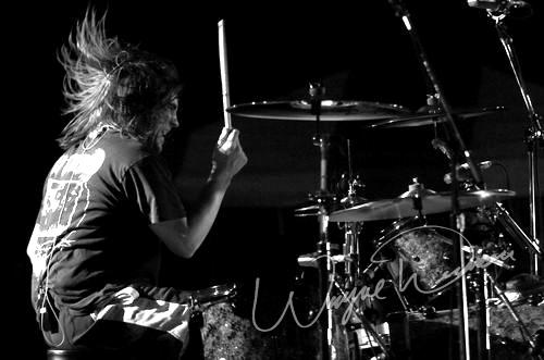 Puddle Of Mudd at Jillian's Louisville, KY on April 29, 2004 &mdash; concert photo by Wayne Dennon