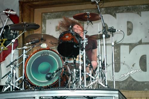 Puddle Of Mudd at X-Fest Dayton, OH on September 19, 2004 &mdash; concert photo by Wayne Dennon