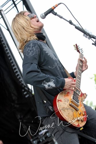 Puddle Of Mudd at Columbus Crew Stadium Columbus, OH on May 19, 2007 &mdash; concert photo by Wayne Dennon