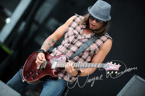 Puddle Of Mudd at Columbus Crew Stadium Columbus, OH on May 22, 2010 &mdash; concert photo by Wayne Dennon