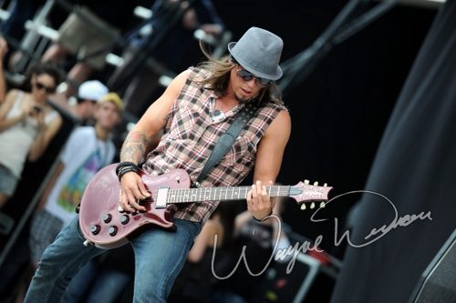 Puddle Of Mudd at Columbus Crew Stadium Columbus, OH on May 22, 2010 &mdash; concert photo by Wayne Dennon