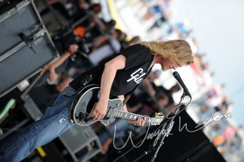 Puddle Of Mudd at Columbus Crew Stadium Columbus, OH on May 22, 2010 &mdash; concert photo by Wayne Dennon