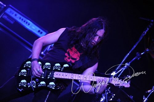 Queensryche at Rock the Bayou grounds Houston, TX on August 29, 2008 &mdash; concert photo by Wayne Dennon