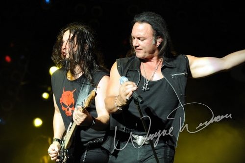 Queensryche at Rock the Bayou grounds Houston, TX on August 29, 2008 &mdash; concert photo by Wayne Dennon
