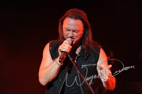 Queensryche at Rock the Bayou grounds Houston, TX on August 29, 2008 &mdash; concert photo by Wayne Dennon
