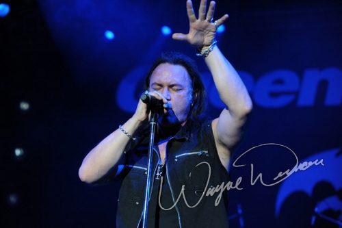 Queensryche at Rock the Bayou grounds Houston, TX on August 29, 2008 &mdash; concert photo by Wayne Dennon