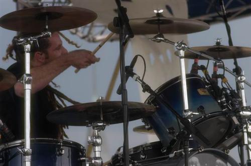 Saliva at Churchill Downs Louisville, KY on May 1, 2003 &mdash; concert photo by Wayne Dennon