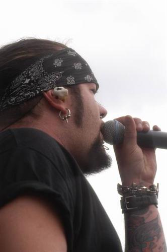 Saliva at Churchill Downs Louisville, KY on May 1, 2003 &mdash; concert photo by Wayne Dennon