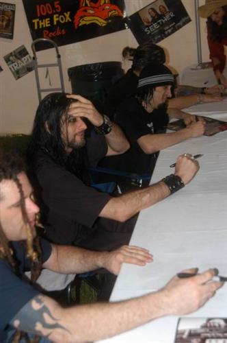 Saliva at Churchill Downs Louisville, KY on May 1, 2003 &mdash; concert photo by Wayne Dennon