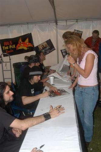 Saliva at Churchill Downs Louisville, KY on May 1, 2003 &mdash; concert photo by Wayne Dennon