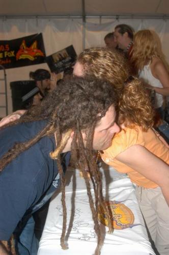 Saliva at Churchill Downs Louisville, KY on May 1, 2003 &mdash; concert photo by Wayne Dennon
