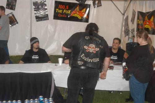 Saliva at Churchill Downs Louisville, KY on May 1, 2003 &mdash; concert photo by Wayne Dennon