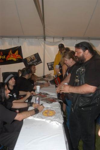 Saliva at Churchill Downs Louisville, KY on May 1, 2003 &mdash; concert photo by Wayne Dennon