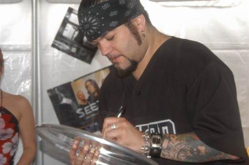 Saliva at Churchill Downs Louisville, KY on May 1, 2003 &mdash; concert photo by Wayne Dennon