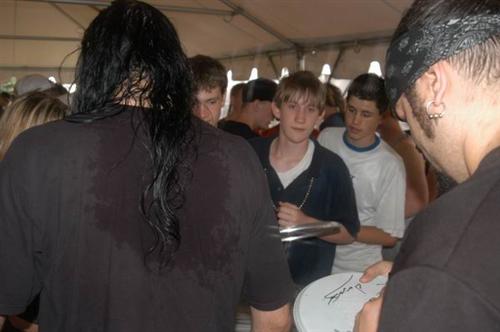 Saliva at Churchill Downs Louisville, KY on May 1, 2003 &mdash; concert photo by Wayne Dennon