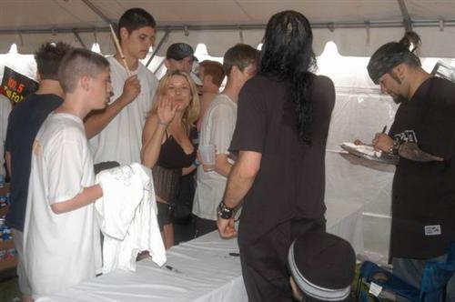 Saliva at Churchill Downs Louisville, KY on May 1, 2003 &mdash; concert photo by Wayne Dennon