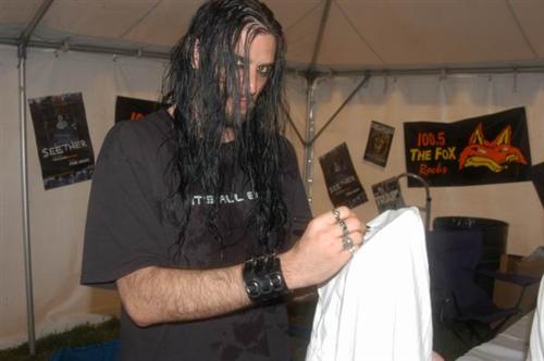 Saliva at Churchill Downs Louisville, KY on May 1, 2003 &mdash; concert photo by Wayne Dennon