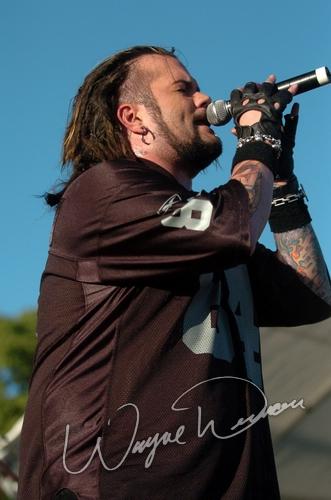 Saliva at X-Fest Dayton, OH on September 19, 2004 &mdash; concert photo by Wayne Dennon