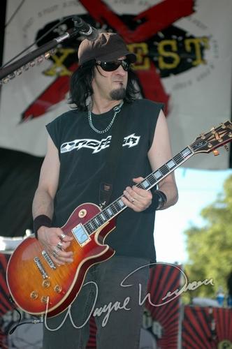 Saliva at X-Fest Dayton, OH on September 19, 2004 &mdash; concert photo by Wayne Dennon