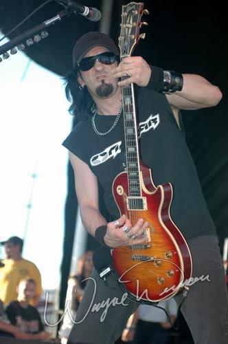Saliva at X-Fest Dayton, OH on September 19, 2004 &mdash; concert photo by Wayne Dennon