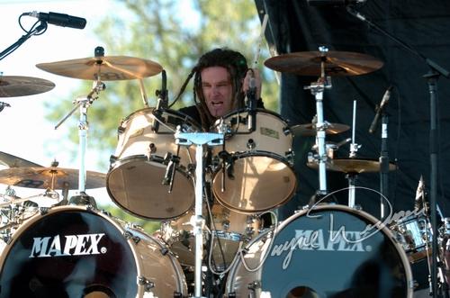 Saliva at X-Fest Dayton, OH on September 19, 2004 &mdash; concert photo by Wayne Dennon