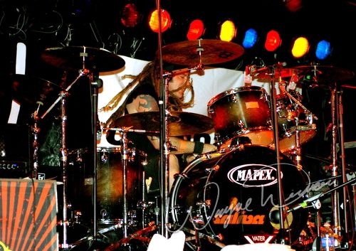 Saliva at Purple People Bridge Newport, KY on July 22, 2006 &mdash; concert photo by Wayne Dennon
