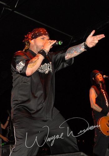 Saliva at Purple People Bridge Newport, KY on July 22, 2006 &mdash; concert photo by Wayne Dennon