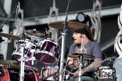 Saliva at Columbus Crew Stadium Columbus, OH on May 16, 2009 &mdash; concert photo by Wayne Dennon