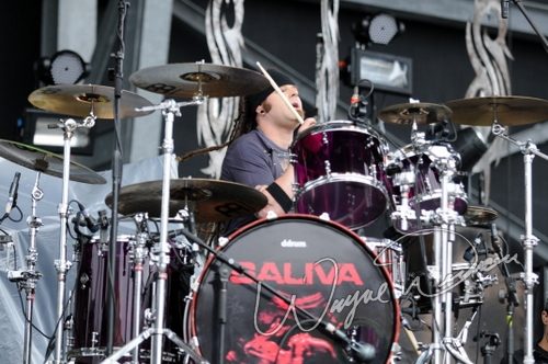 Saliva at Columbus Crew Stadium Columbus, OH on May 16, 2009 &mdash; concert photo by Wayne Dennon