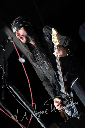 Saliva at Catch the Fever festival grounds Pryor, OK on May 29, 2010 &mdash; concert photo by Wayne Dennon