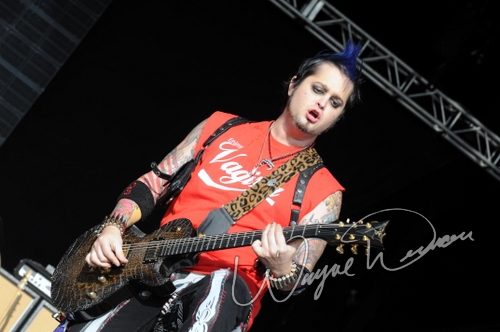 Saliva at Catch the Fever festival grounds Pryor, OK on May 29, 2010 &mdash; concert photo by Wayne Dennon