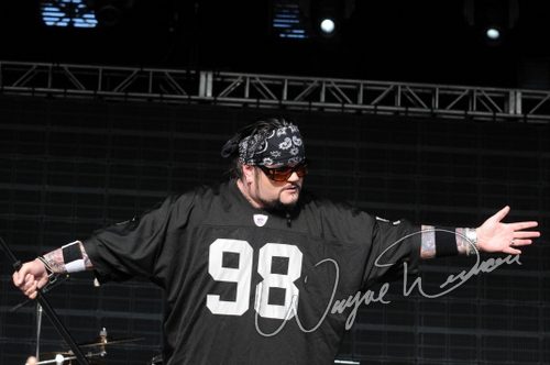 Saliva at Catch the Fever festival grounds Pryor, OK on May 29, 2010 &mdash; concert photo by Wayne Dennon