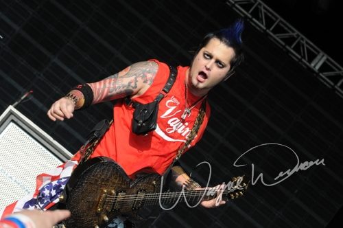 Saliva at Catch the Fever festival grounds Pryor, OK on May 29, 2010 &mdash; concert photo by Wayne Dennon