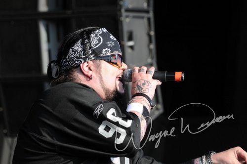 Saliva at Catch the Fever festival grounds Pryor, OK on May 29, 2010 &mdash; concert photo by Wayne Dennon